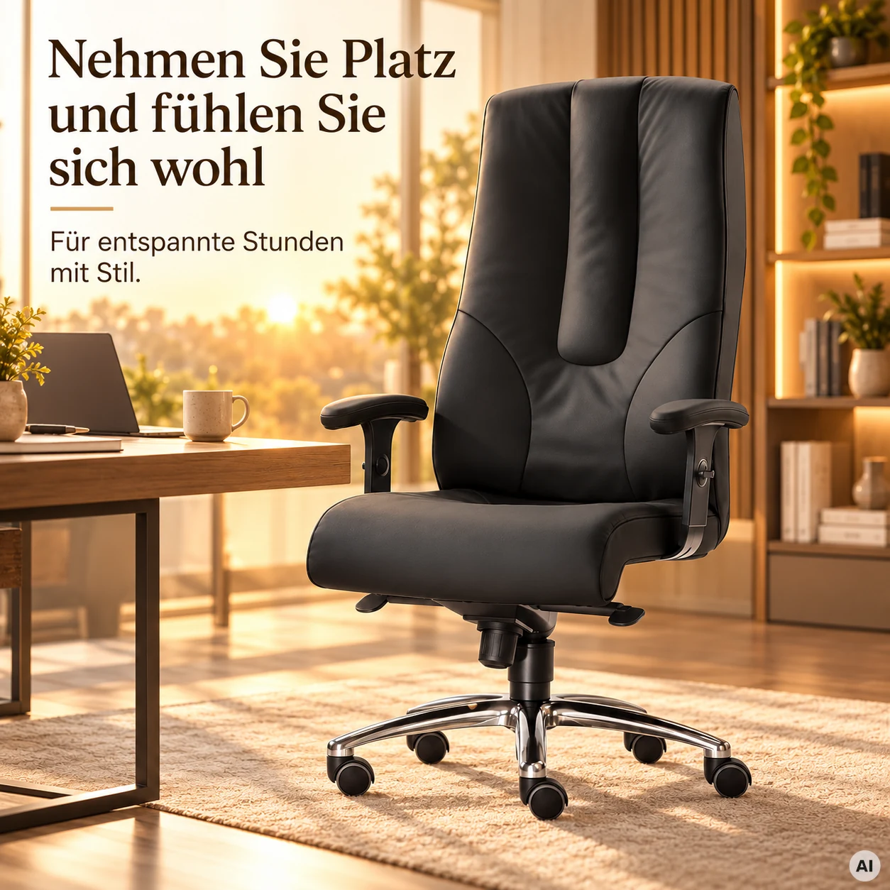 Hochlehner Jumbo L - Luxus Chefsessel
