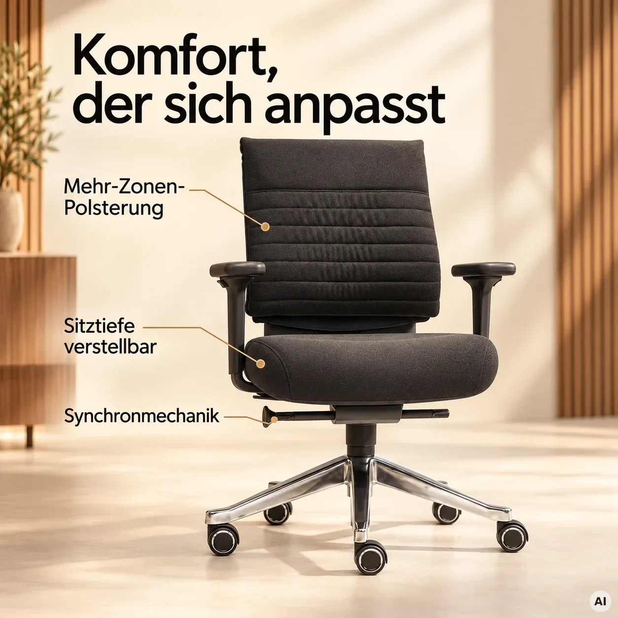 Heaven S - Ergonomischer Schreibtischstuhl