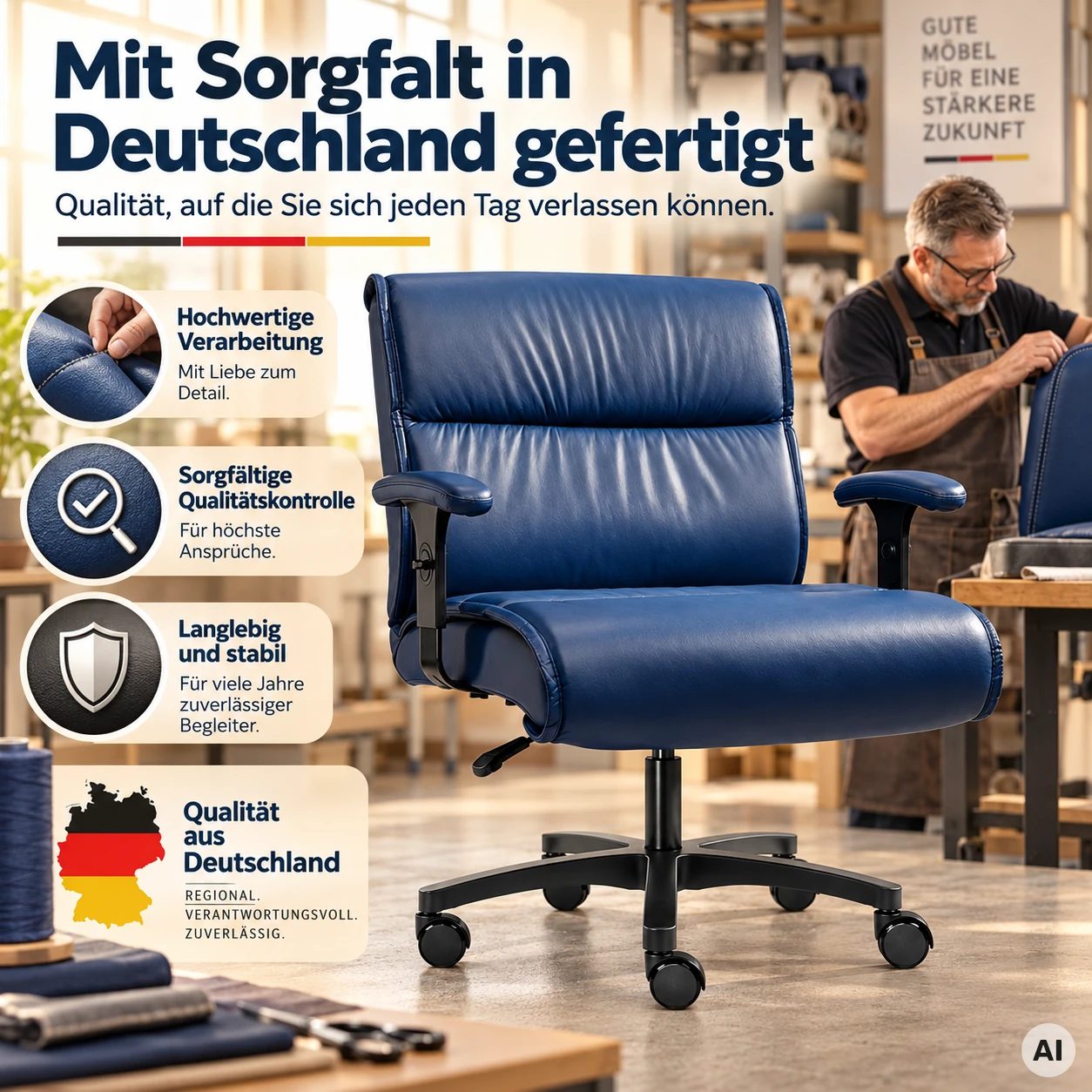 Giga - XXXL-Bürostuhl