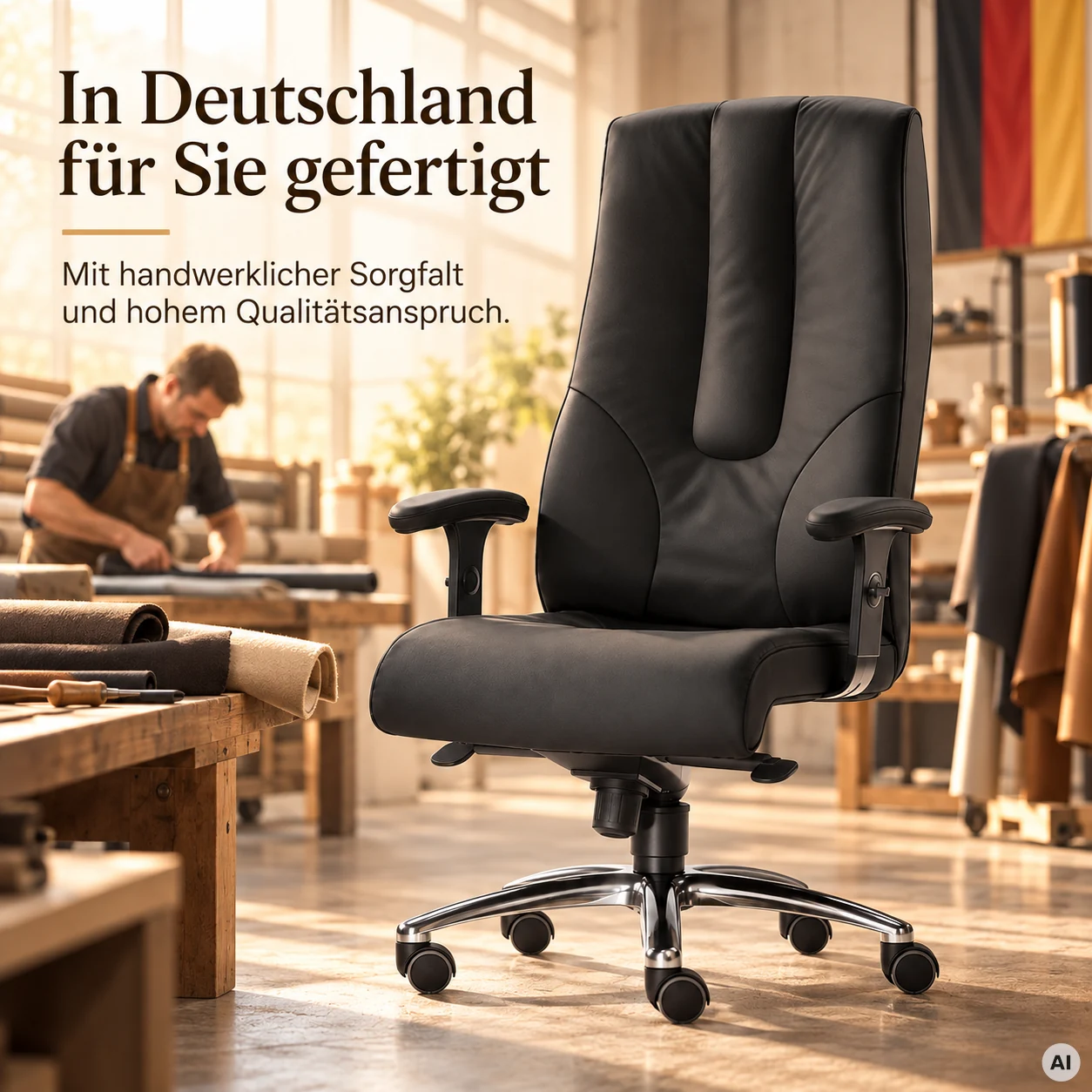 Hochlehner Jumbo L - Luxus Chefsessel
